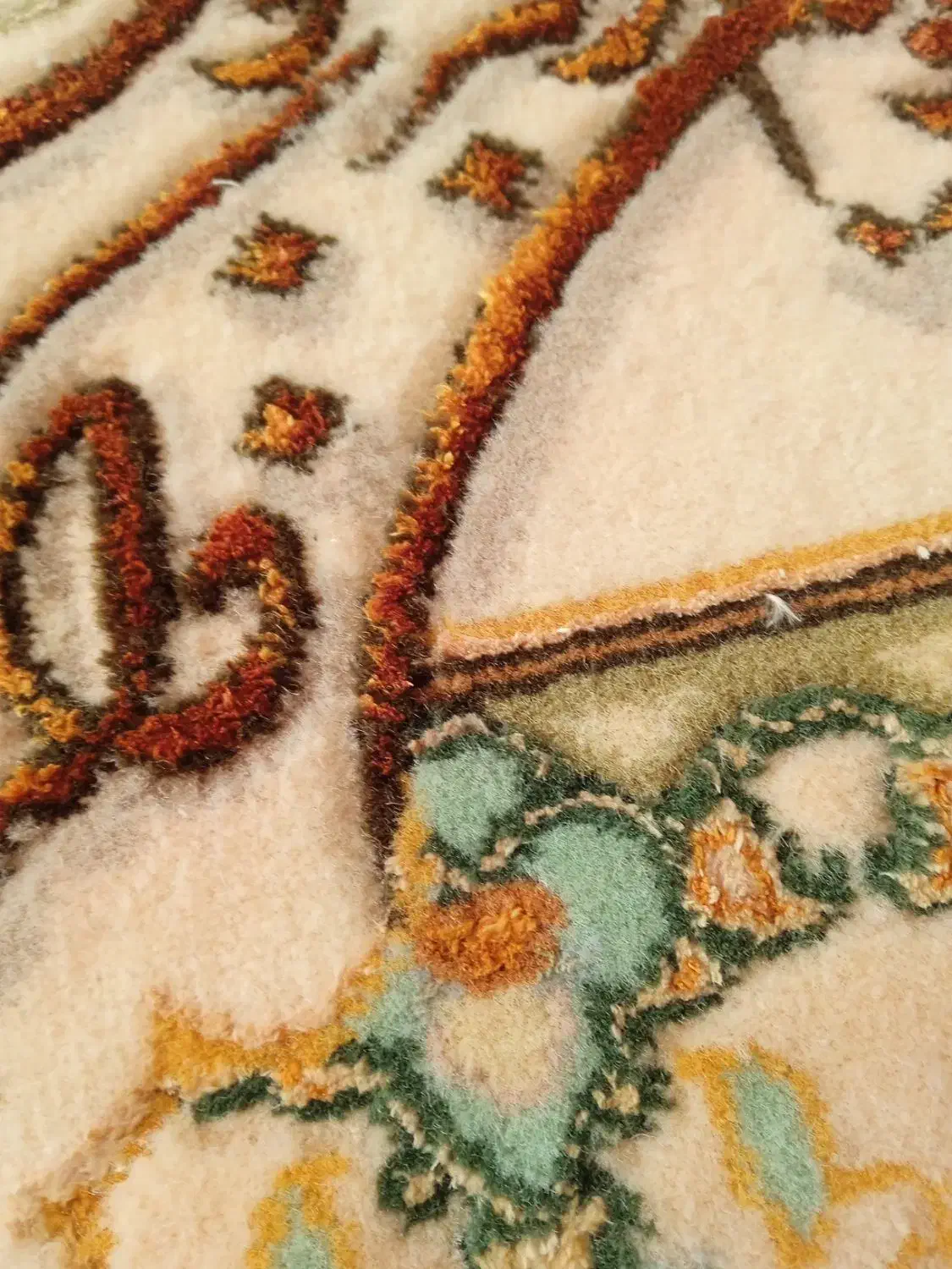 تابلو فرش دستبافت داخل کار از ابریشم استفاده شده|تابلو فرش|اردبیل, |دیوار