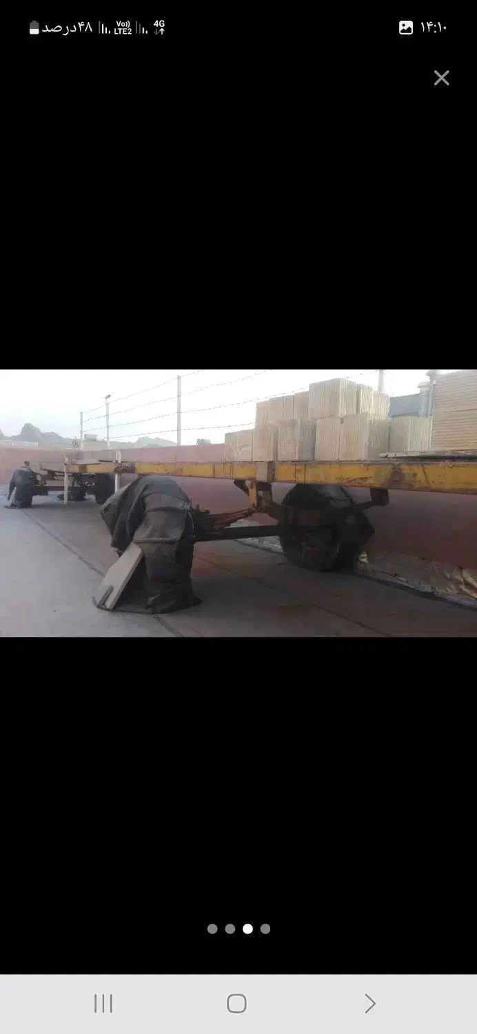 تریلی کفی حمل لوله|قطعات یدکی و لوازم جانبی|چهاردانگه (تهران), |دیوار