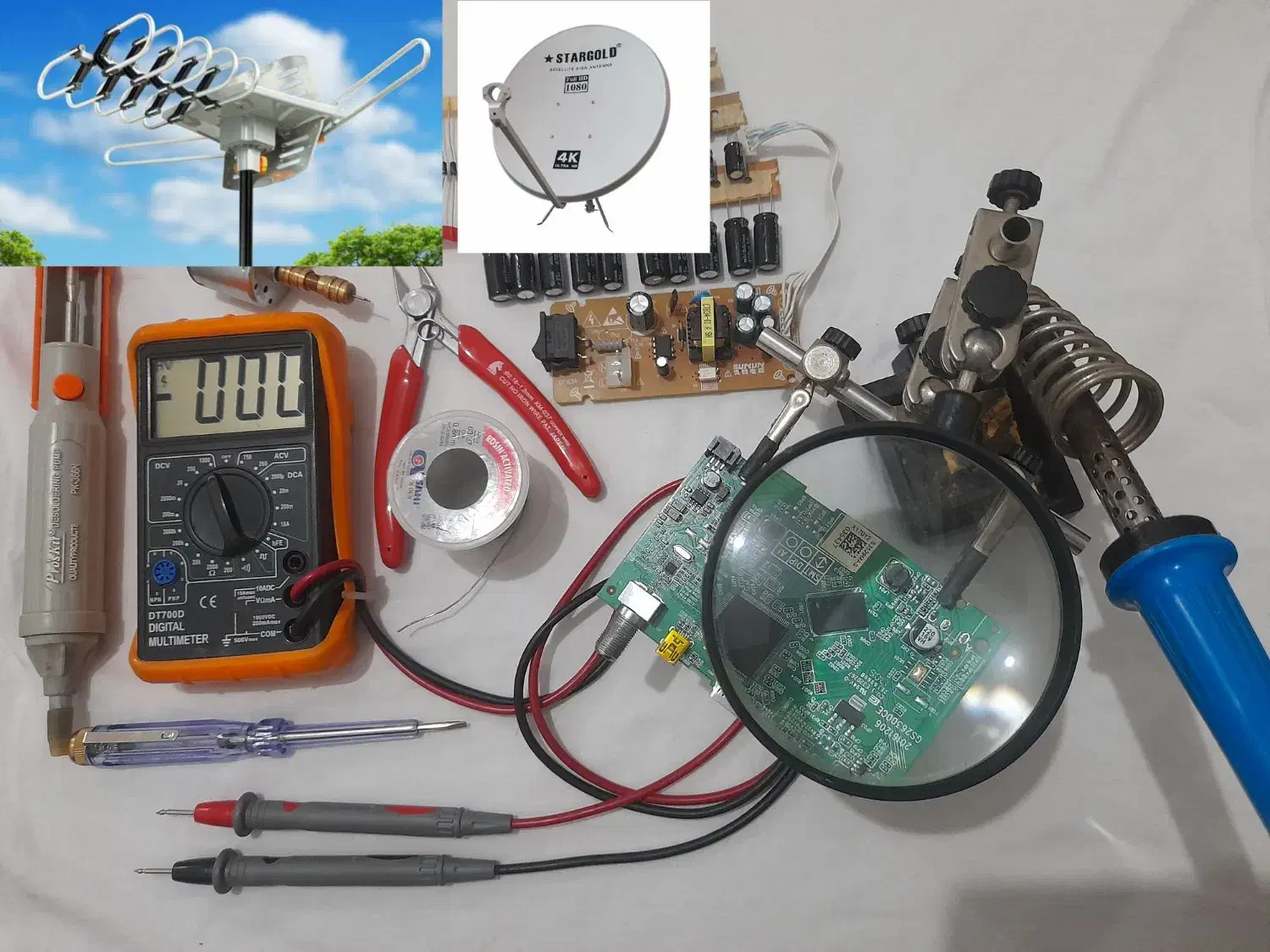 متخصص نصب و تعمیر انواع آنتن های جدید و قدیمی|خدمات پیشه و مهارت|تبریز, |دیوار