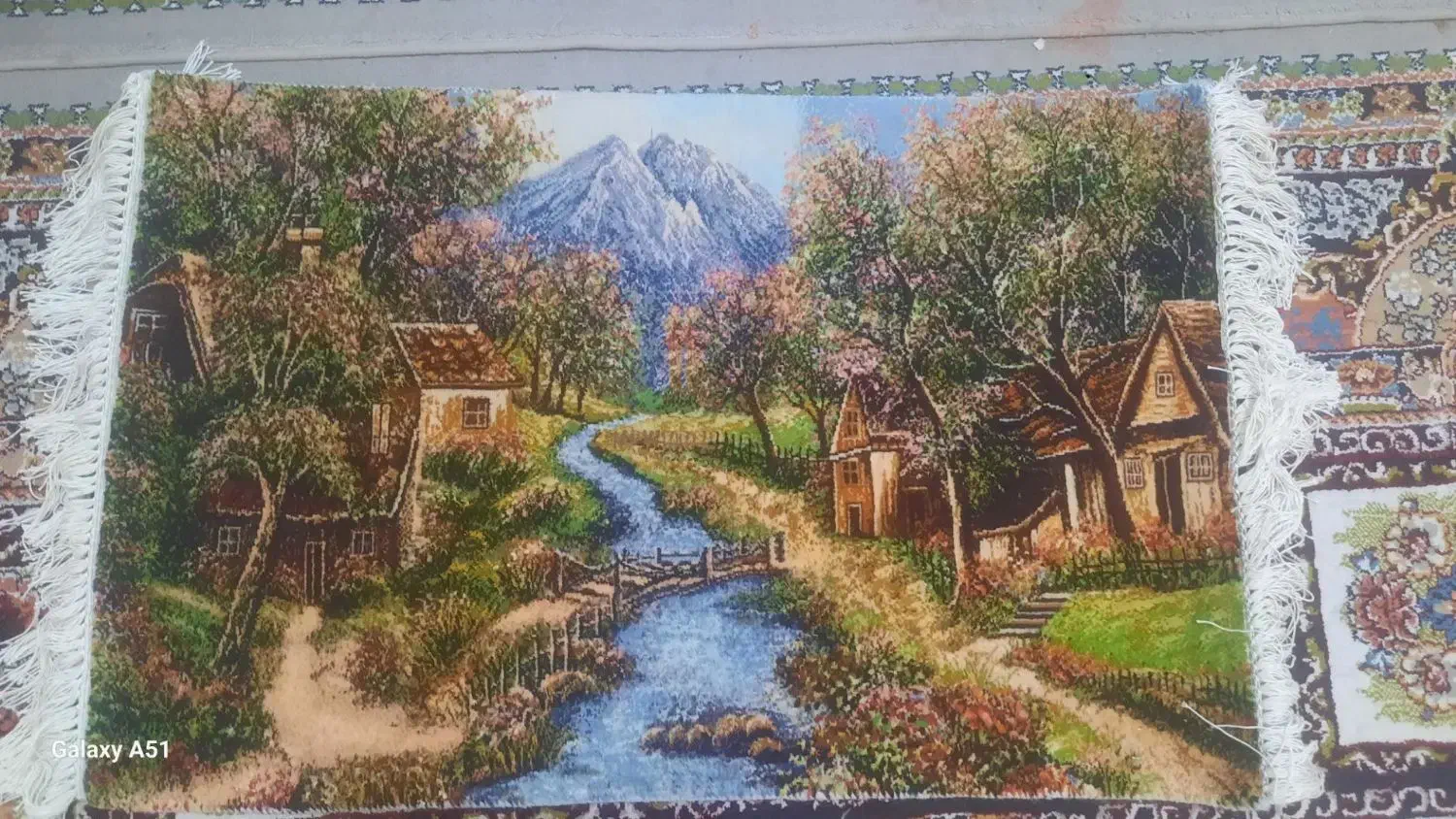 تابلو فرش بهار|تابلو فرش|قرچک, زیبا شهر|دیوار