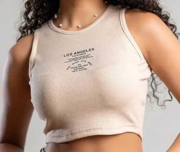 کراپ تاپ آستین حلقهای، رنگبندی، فری سایز|لباس|نجفآباد, ریاضی|دیوار