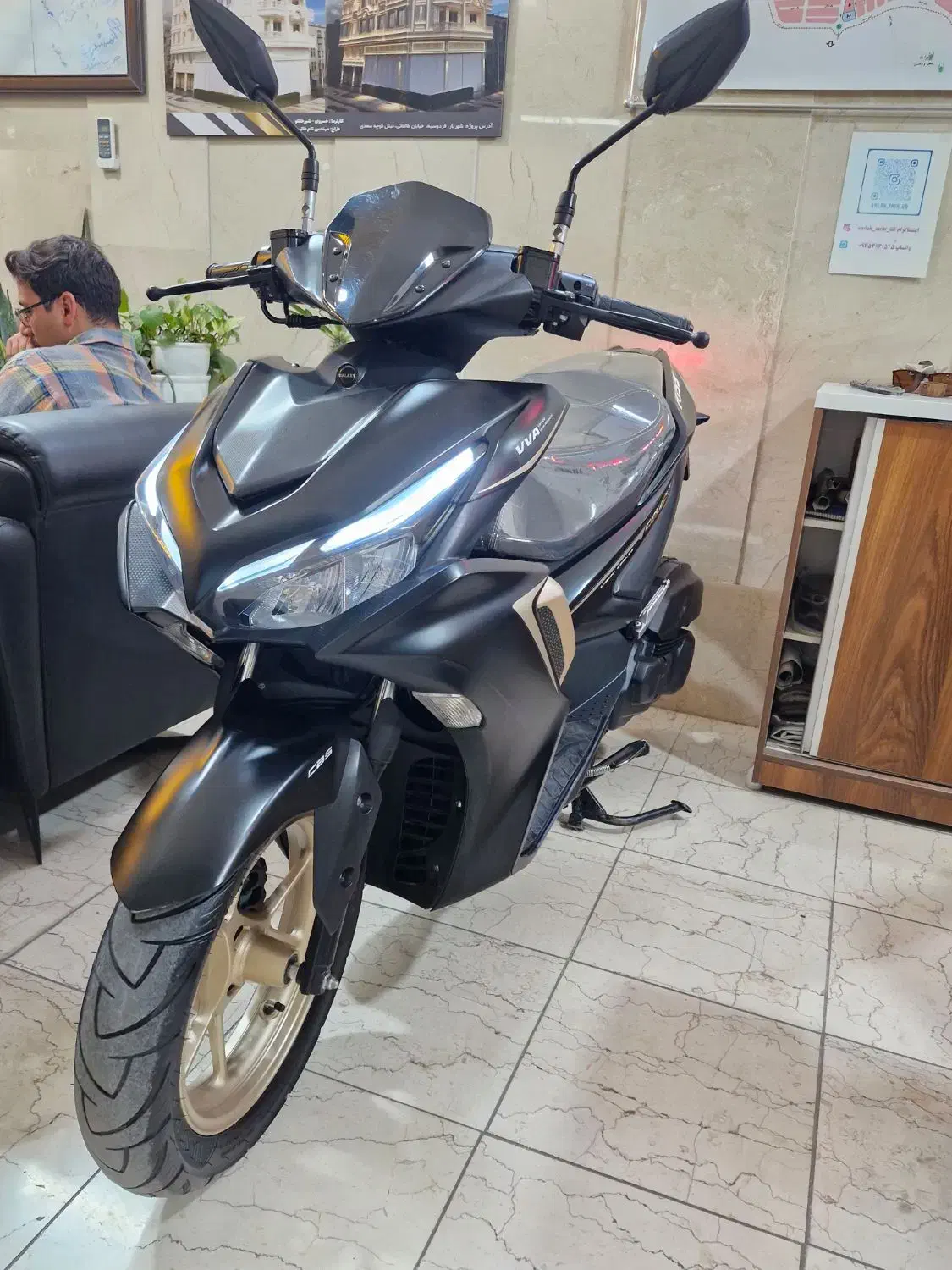 موتورآیروکس155 اب خنک شهریار فردوسیه اندیشه کهنز|موتورسیکلت|فردوسیه, |دیوار