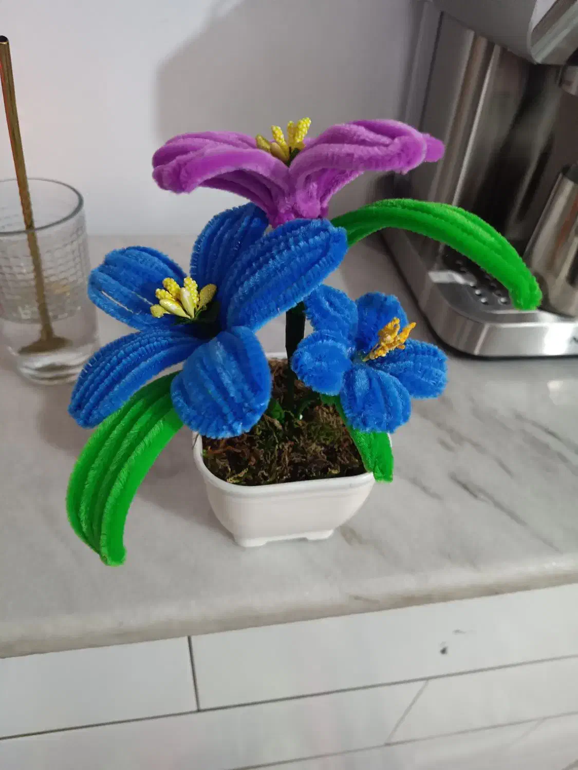 گل زیبا|گل مصنوعی|ساوه, |دیوار