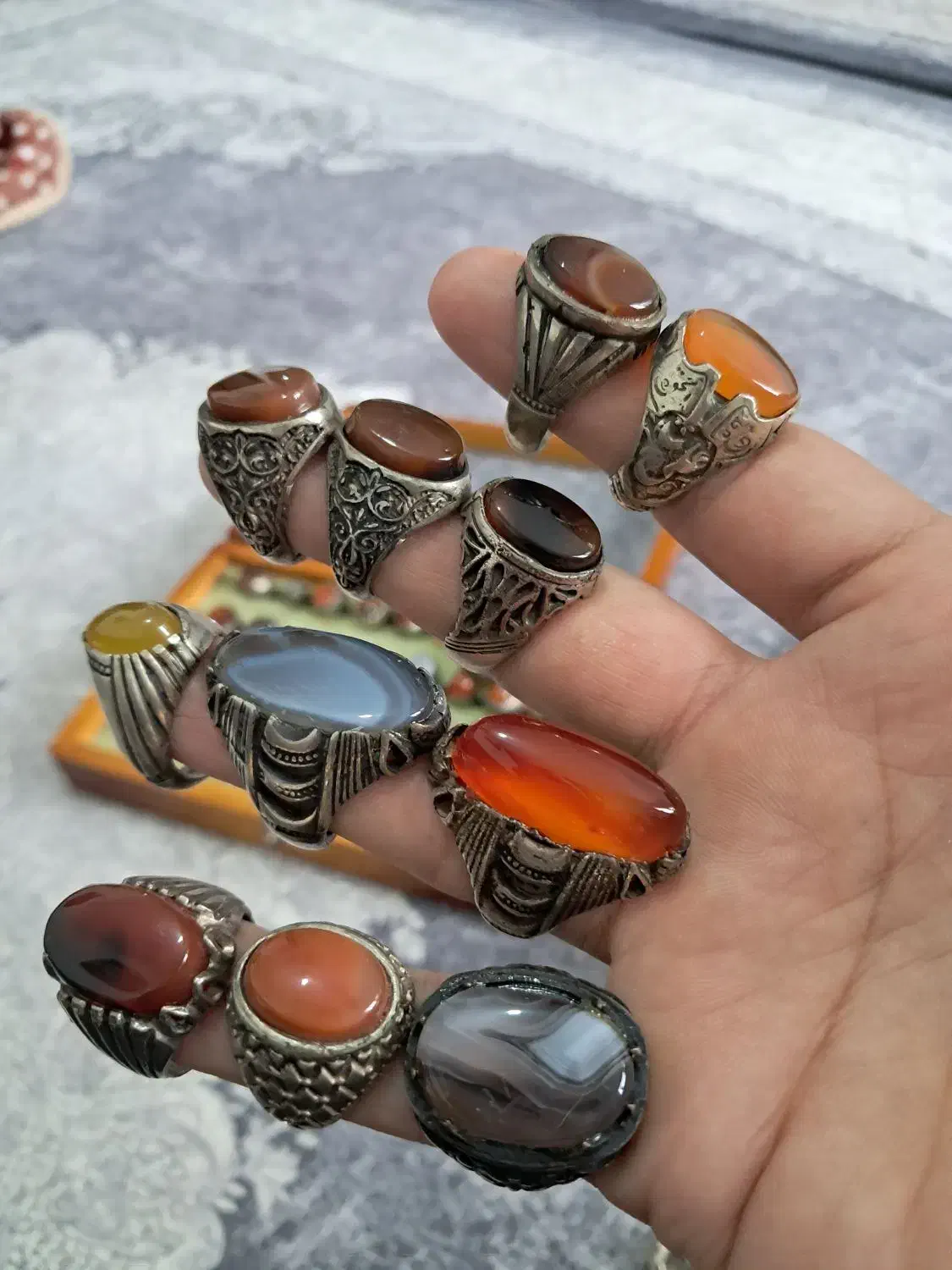 انگشترهای شاهکار فقط ۲۵۵هزار تومن|جواهرات|تبریز, |دیوار