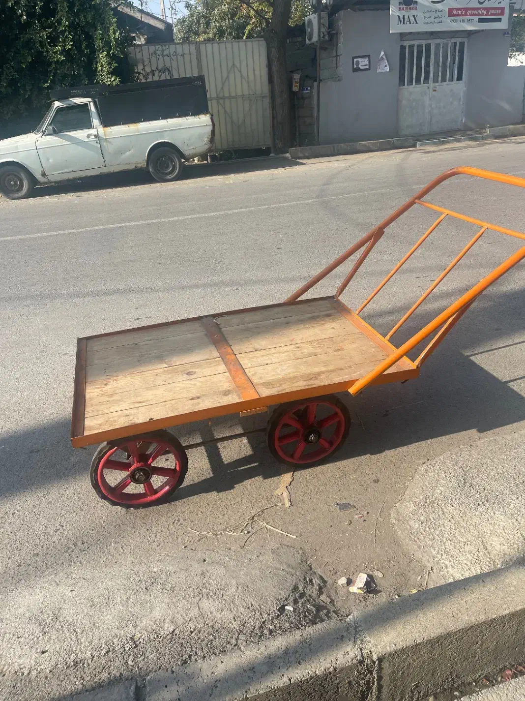 گاری سنتی چهار چرخ|ابزارآلات|تنکابن, |دیوار