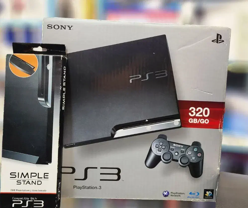 PS 3 Slim آکبند ۳۲۰ گیگ|کنسول، بازی ویدئویی و آنلاین|تهران, امام خمینی|دیوار