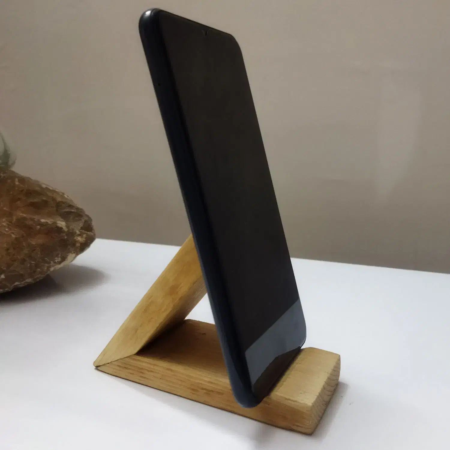 پایه (استند) نگهدارنده گوشی چوبینه|لوازم جانبی موبایل و تبلت|لنگرود, |دیوار