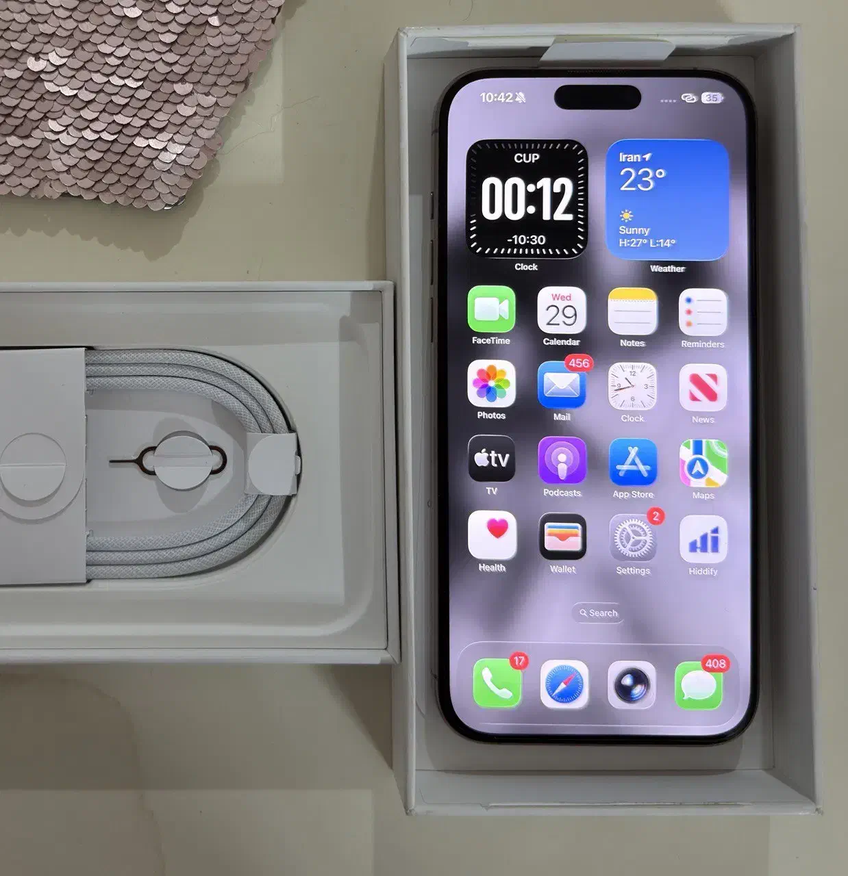 16pro max 256 هلث ۱۰۰|موبایل|قم, بنیاد|دیوار