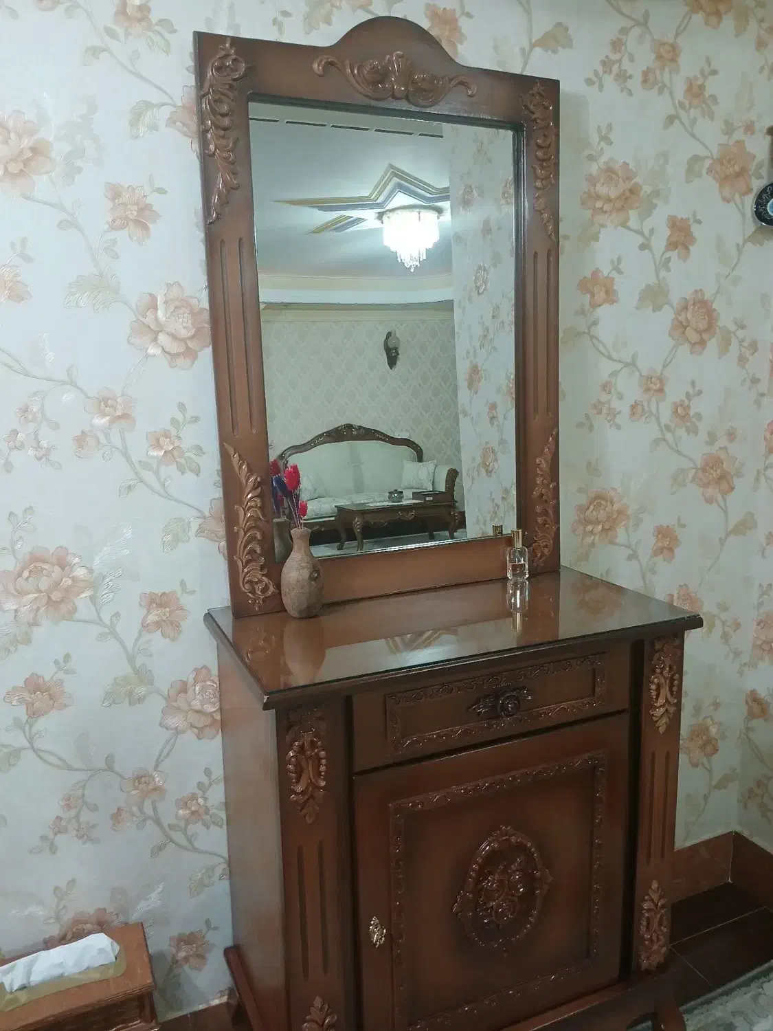 آینه کنسول نوو|بوفه، ویترین، کنسول|شاهین دژ, |دیوار