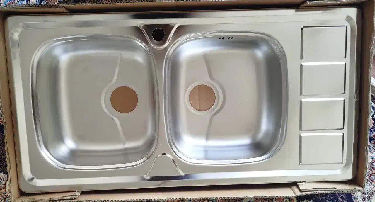 سینک ظرفشویی|آب‌چکان و نظم‌دهنده ظروف|سقز, |دیوار