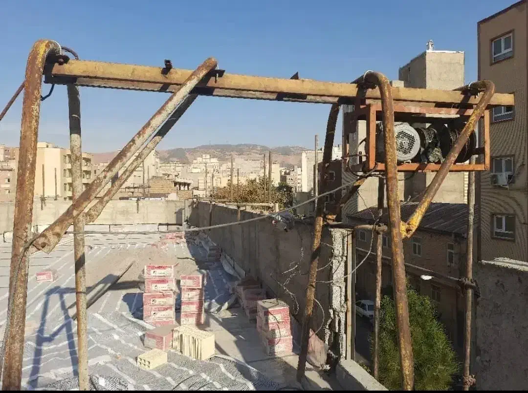 بالابر ساختمانی|مصالح و تجهیزات ساختمان|گوگان, |دیوار