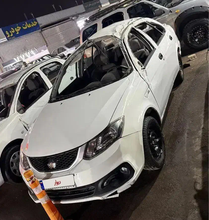 ساینا اس مدل ۴۰۲تصادفی کمضرب|خودرو سواری و وانت|مشهد, توس (بلوار توس)|دیوار