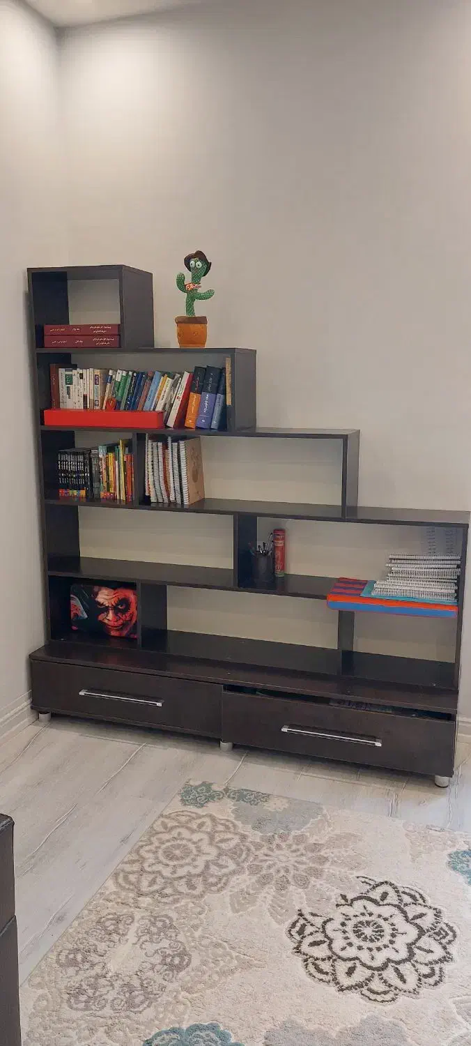 کتابخانه|کتابخانه، شلف، قفسه‌های دیواری|گنبد کاووس, |دیوار