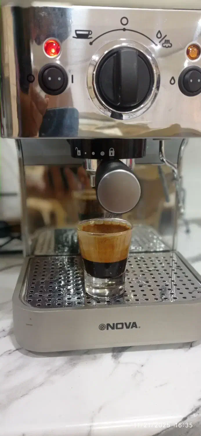 اسپرسو ساز نوا 149|سماور، چای‌ساز، قهوه‌ساز|یاسوج, |دیوار