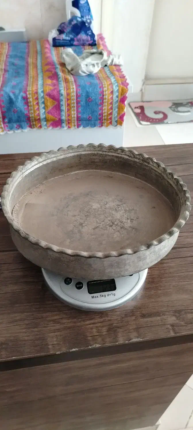 تشت مسی قدیمی|کلکسیون اشیاء عتیقه|محمدیه-قزوین, |دیوار