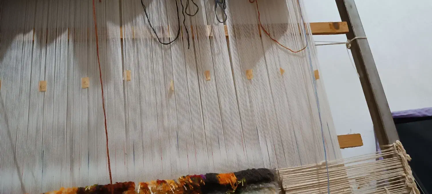 تابلوفرش نیمه کاره|تابلو فرش|رشت, یخسازی|دیوار