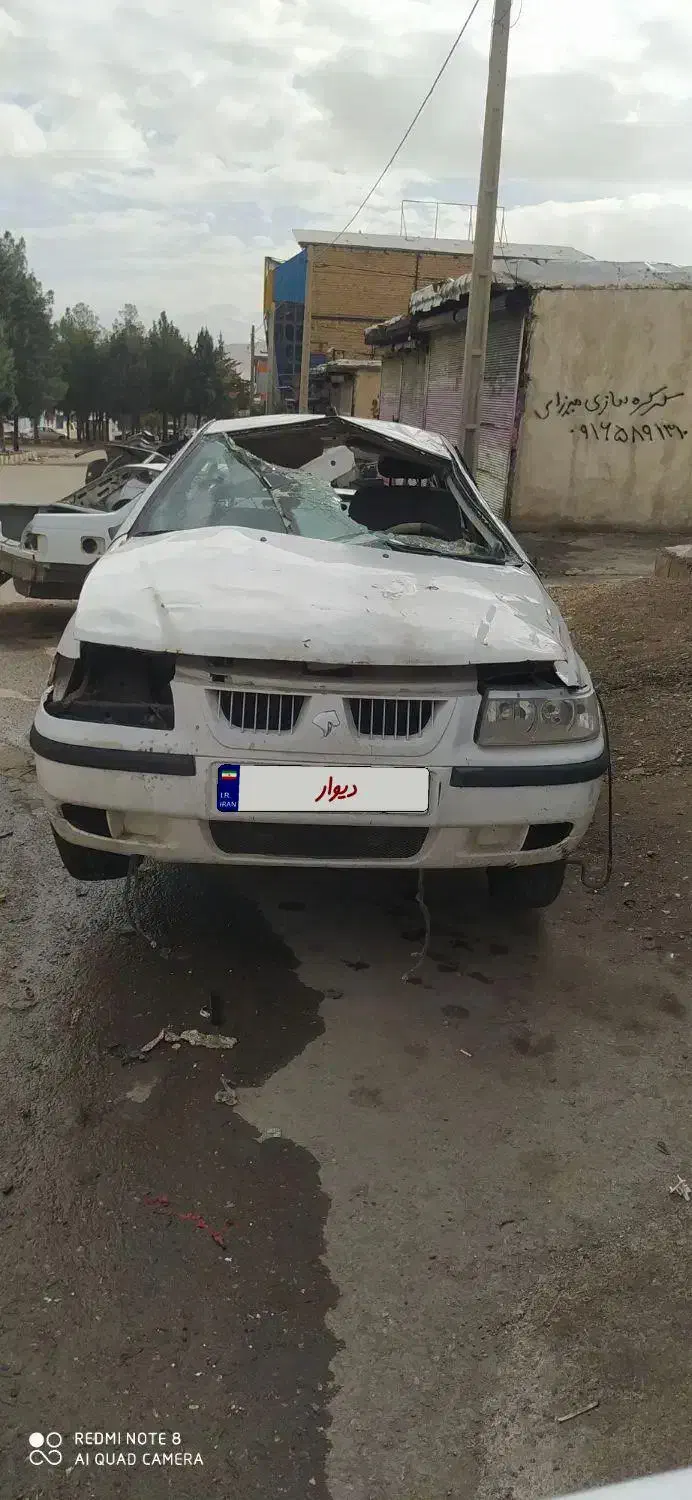 سمند تصادفی مدل 96|خودرو سواری و وانت|خرم‌آباد, |دیوار