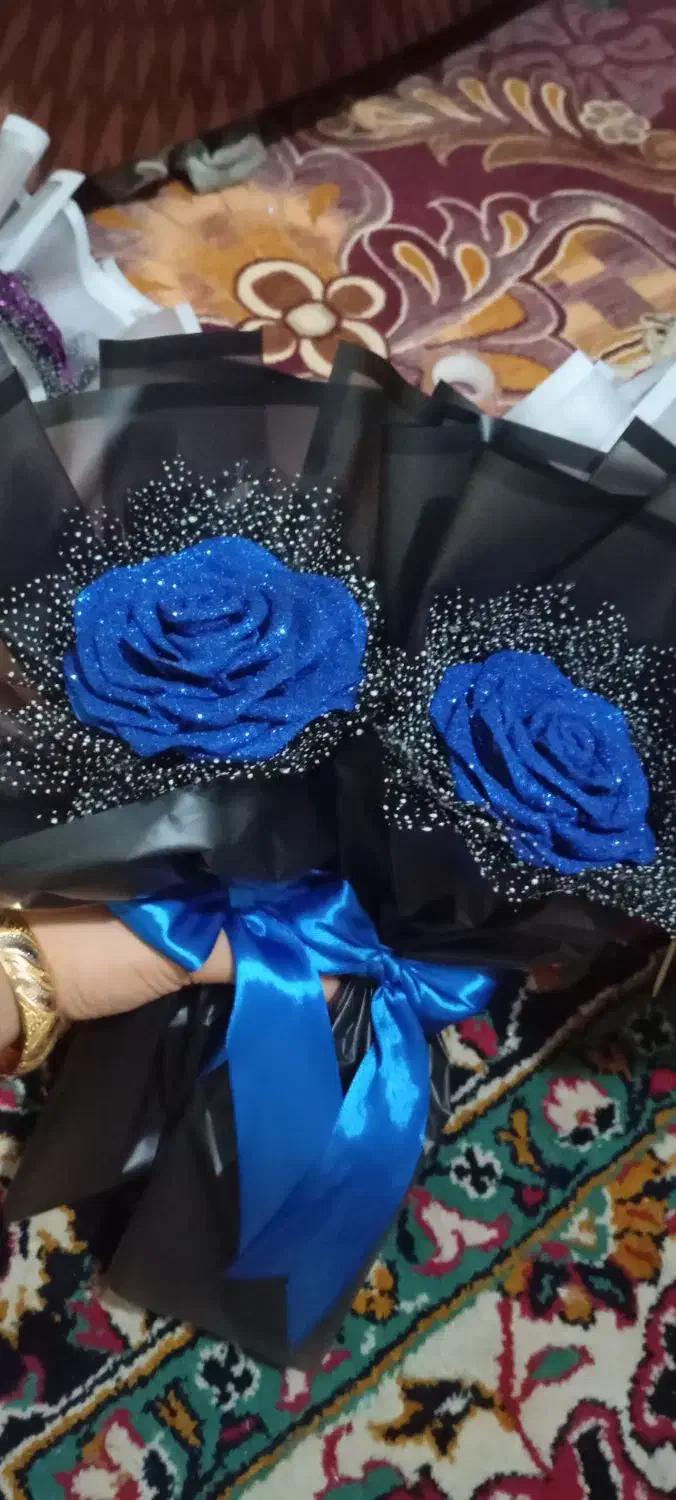 گل روبانی|گل مصنوعی|ساری, |دیوار