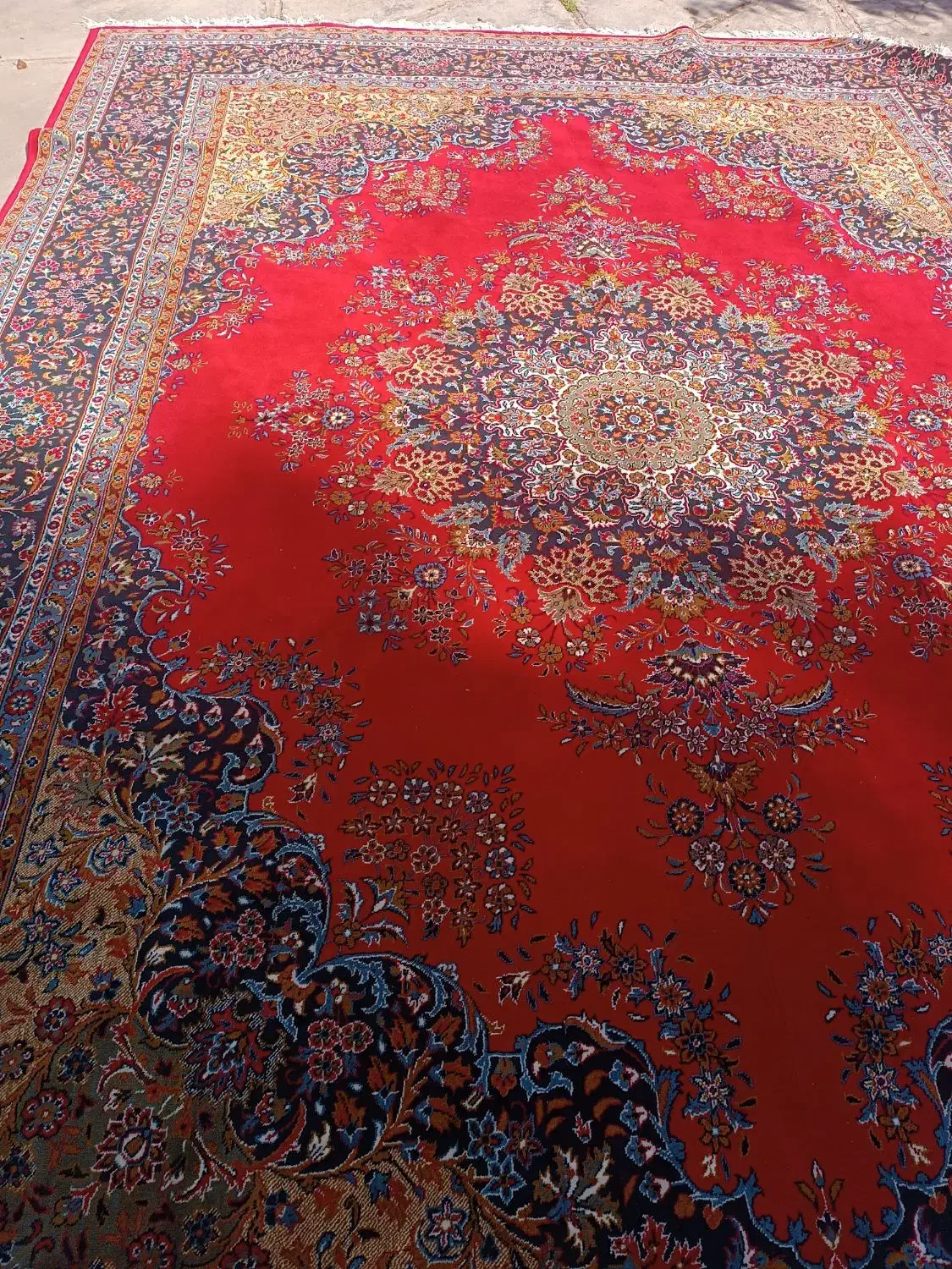 فرش 12متری کار کرده|فرش|چالوس, |دیوار