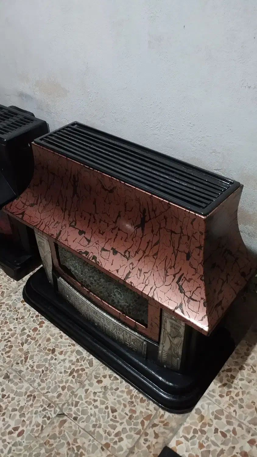 شومینه تمیز سالم روشن میکنم ببر5تومن|بخاری، هیتر، شومینه|گنبد کاووس, |دیوار