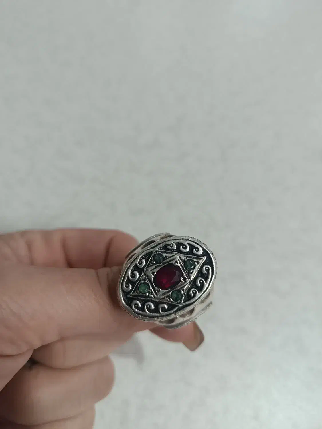 انگشتر نقره مردانه|جواهرات|تهران, خلیج فارس|دیوار