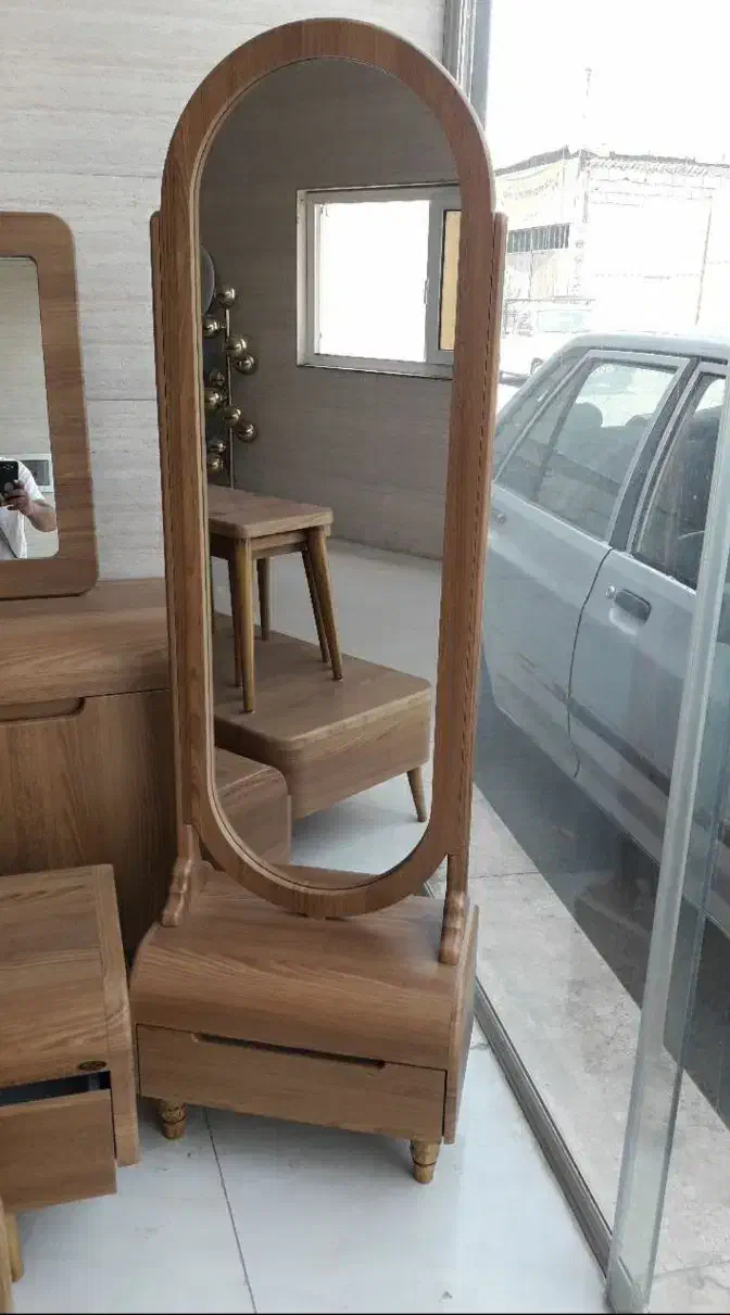 انواع آینه قدی چوبی و  فلزی|آینه|ارومیه, |دیوار