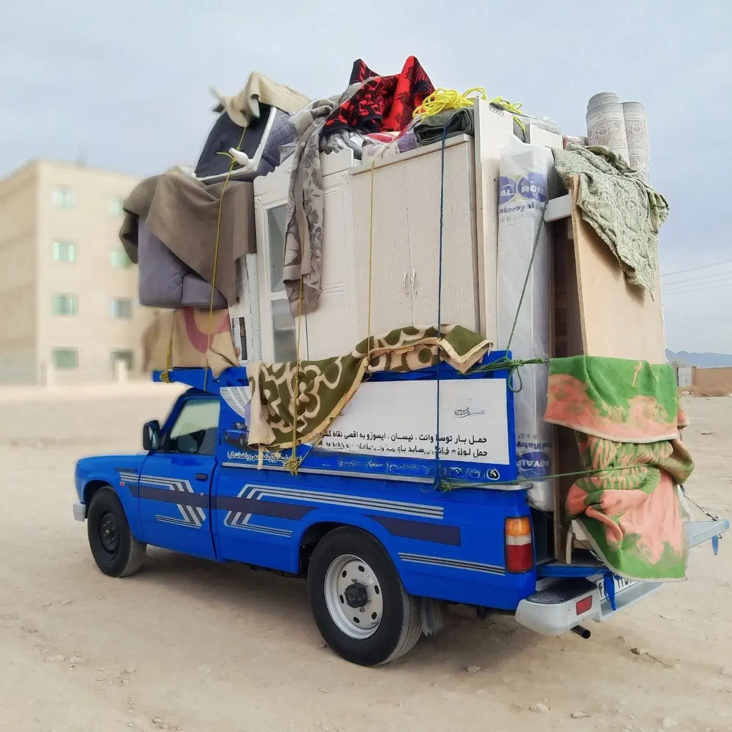 باربری و اثاث کشی منزل باکارگر+نیسان +ایسوزو|خدمات حمل و نقل|سمنان, |دیوار