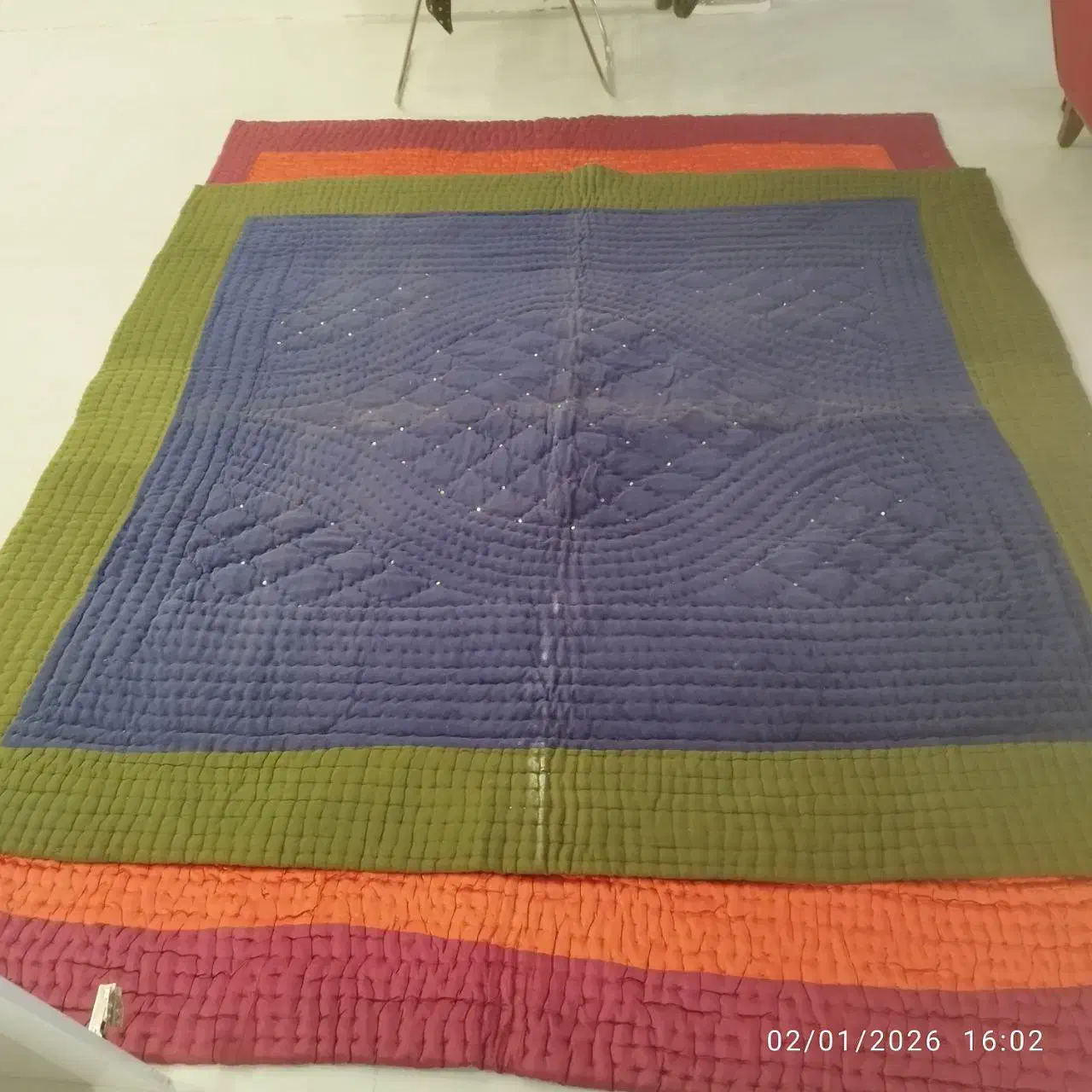 ۲ عدد لحاف|رختخواب، بالش، پتو|زاهدان, |دیوار