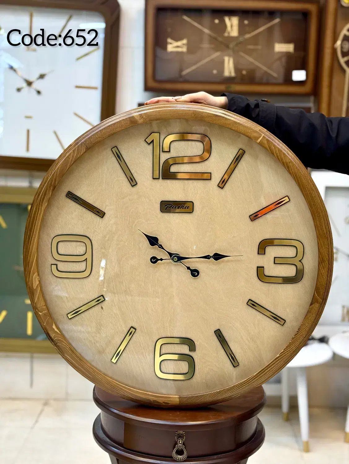 ساعت دیواری چوبی|ساعت دیواری و تزئینی|محمدشهر, یزدیها|دیوار