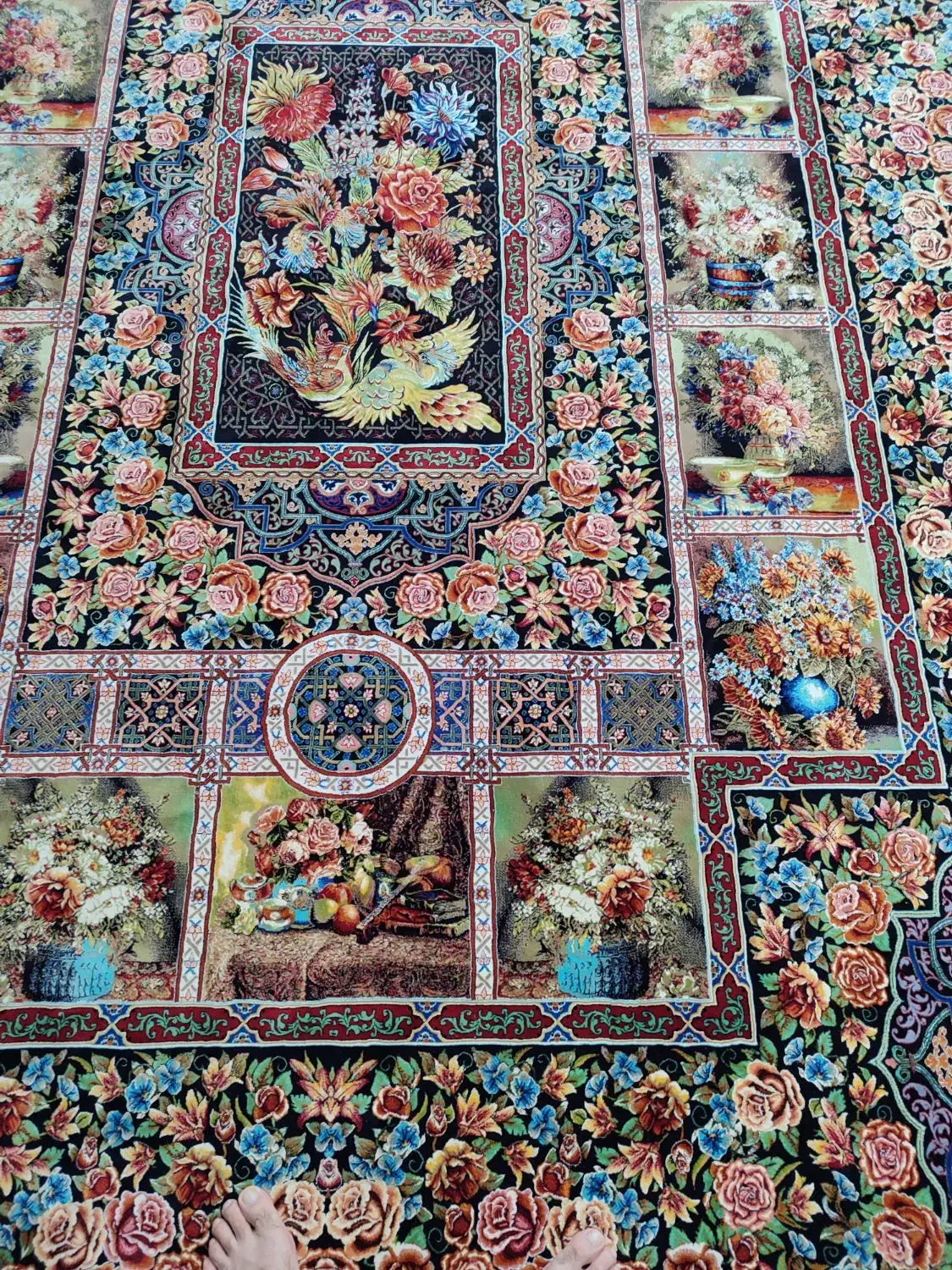 فرش ۹ متری ۷۰۰ شانه  نیاوران|فرش|گلستان (تهران), |دیوار