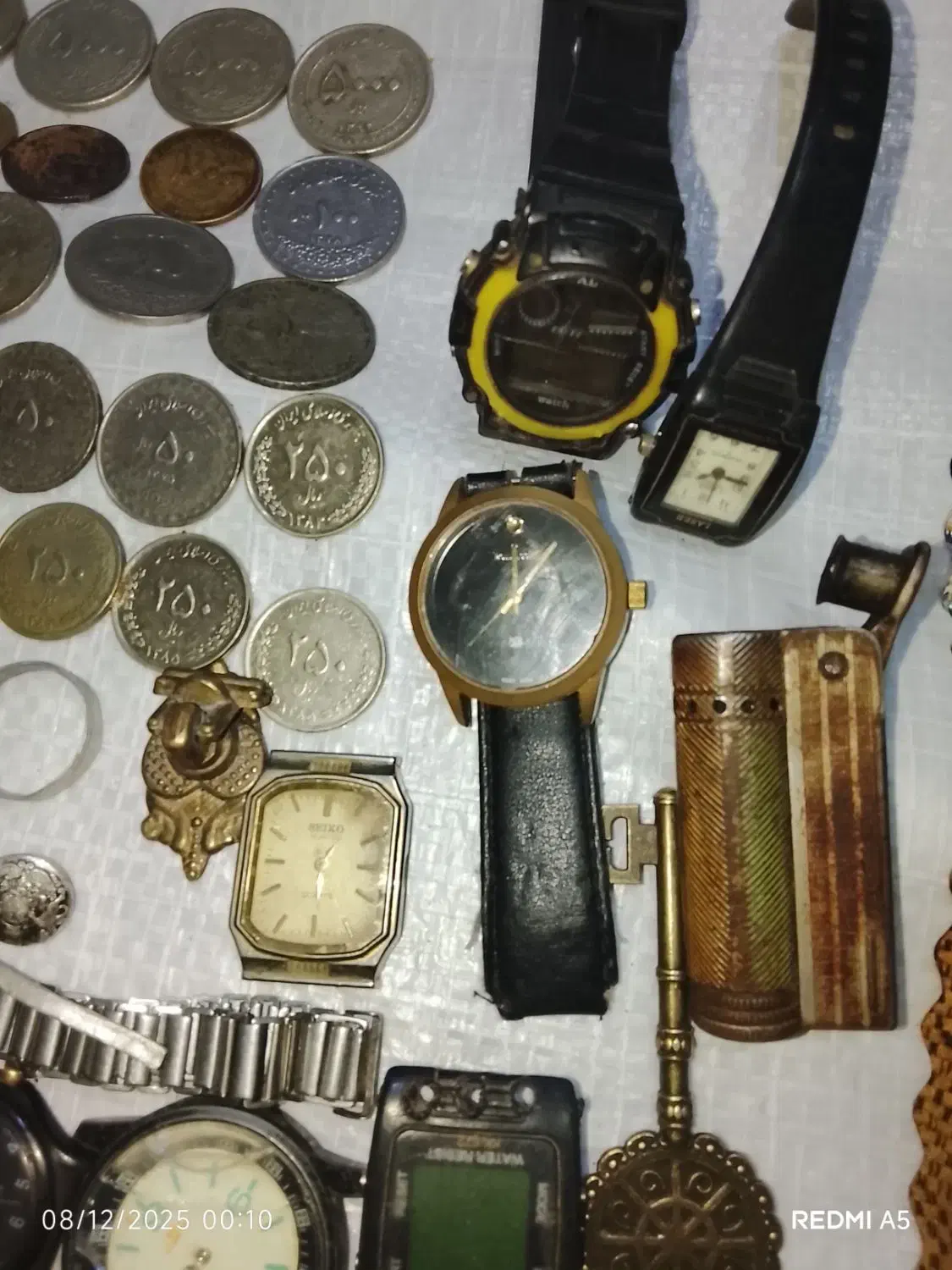 فروش فوری انواع اقسام پولهای قدیمی و ساعت|کلکسیون سکه، تمبر، اسکناس|سربیشه, |دیوار