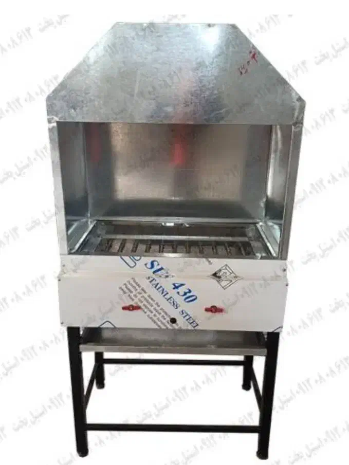 کباب پز گازی هوددار در حدنو|اجاق گاز و لوازم برقی پختوپز|مشهد, گلبرگ|دیوار