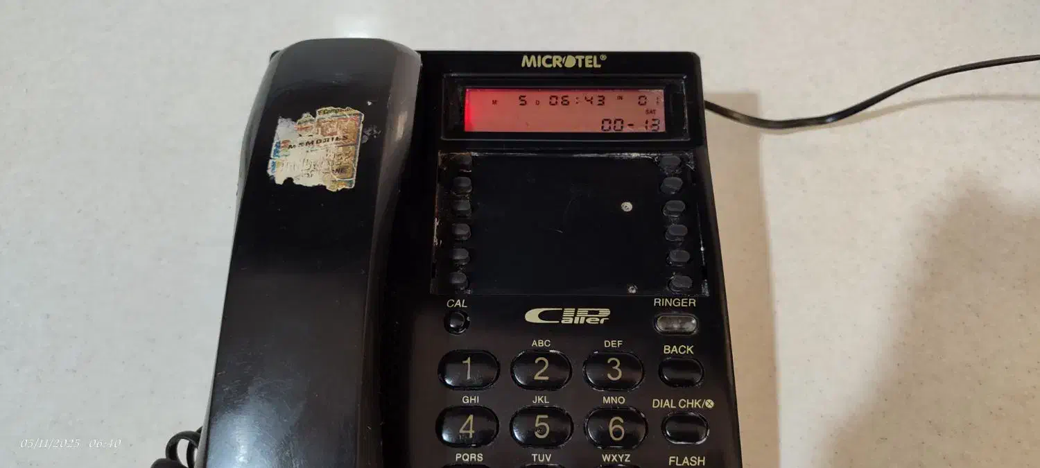 تلفن رومیزی میکروتل با 10 حافظه|تلفن رومیزی|بیرجند, |دیوار