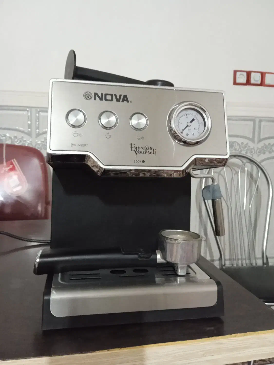قهوه ساز اسپرسو نوا|سماور، چای‌ساز، قهوه‌ساز|ایرانشهر, |دیوار