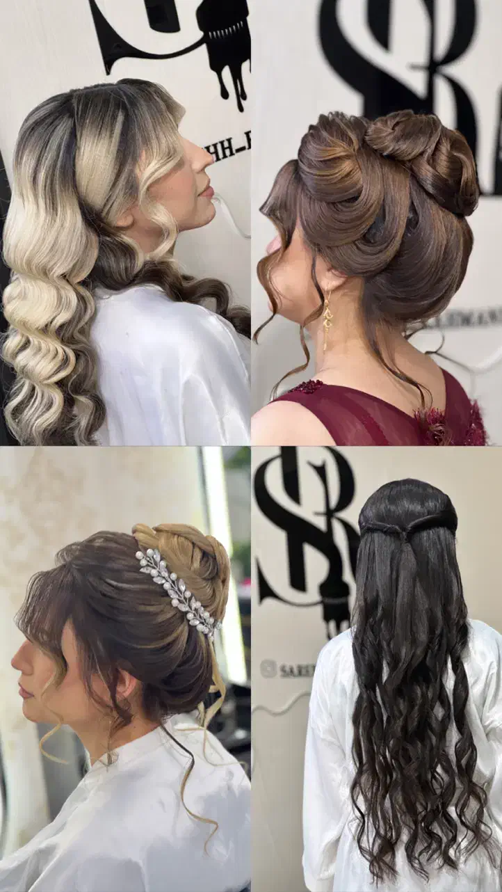 میکاپ و شنیون فقط۸۰۰تومن عروس رنگ مو|خدمات آرایشگری و زیبایی|مشهد, طلاب|دیوار