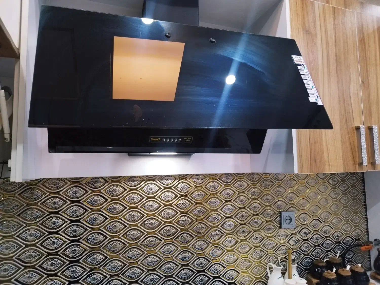 هود آشپزخانه شیشه ای رو کار...|هود|ورامین, ورامین|دیوار