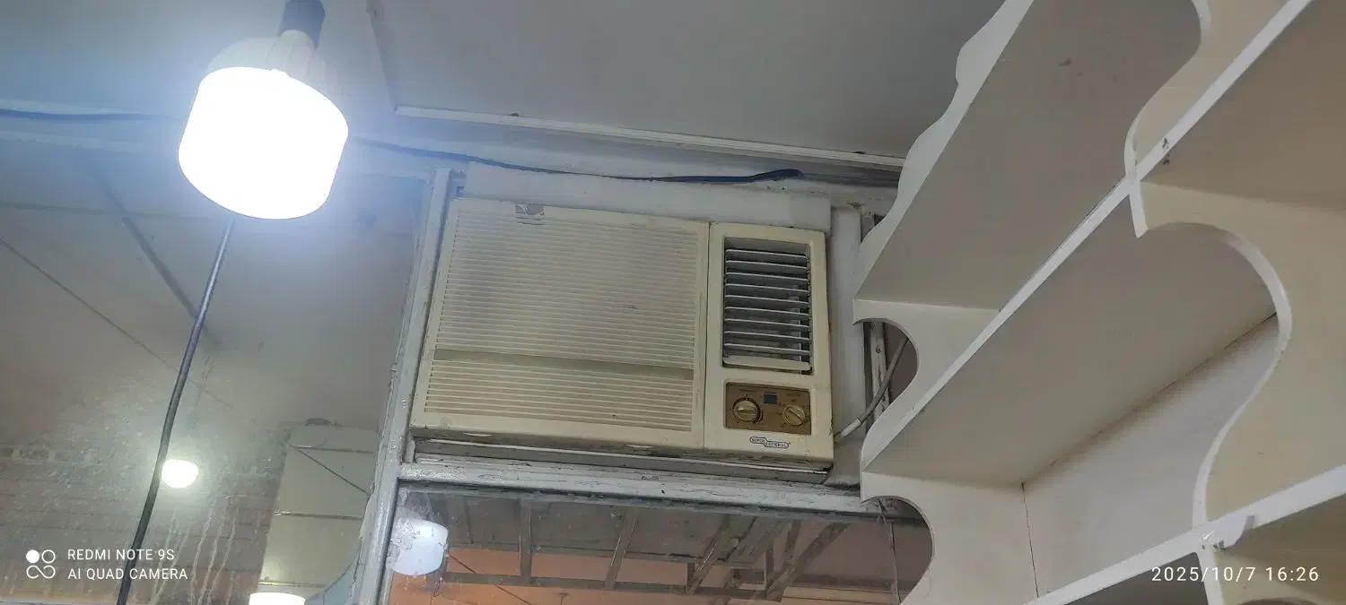 کولر گازی ۱۸۰۰۰ پنجره‌ای سوپر جنرال در فیروزآباد|کولر گازی و فن‌کوئل|فیروزآباد (فارس), |دیوار