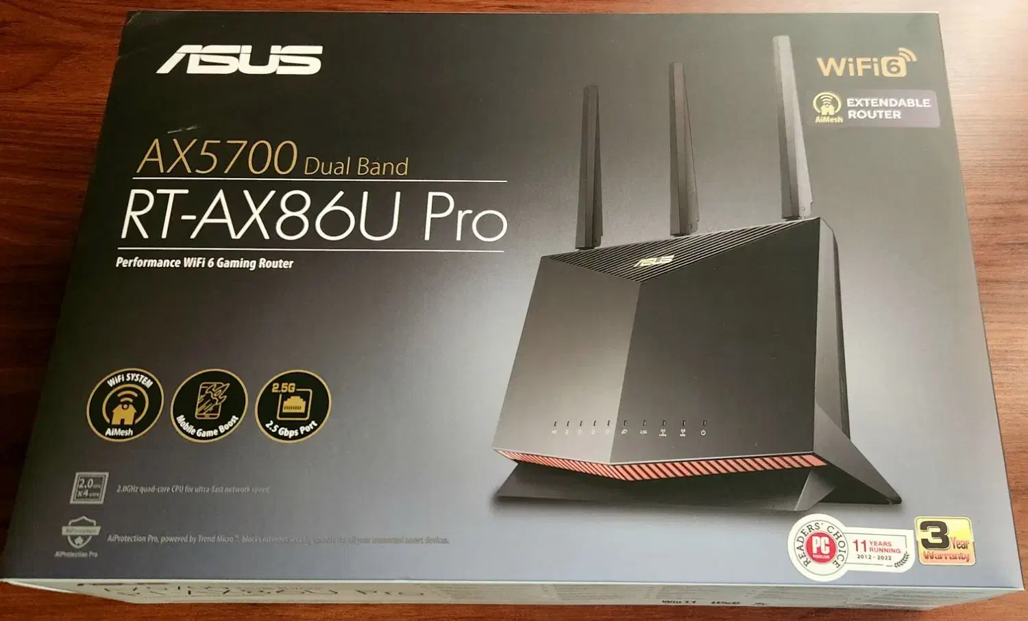 فروش روتر ASUS RT-AX86U PRO|مودم و تجهیزات شبکه|ساری, |دیوار