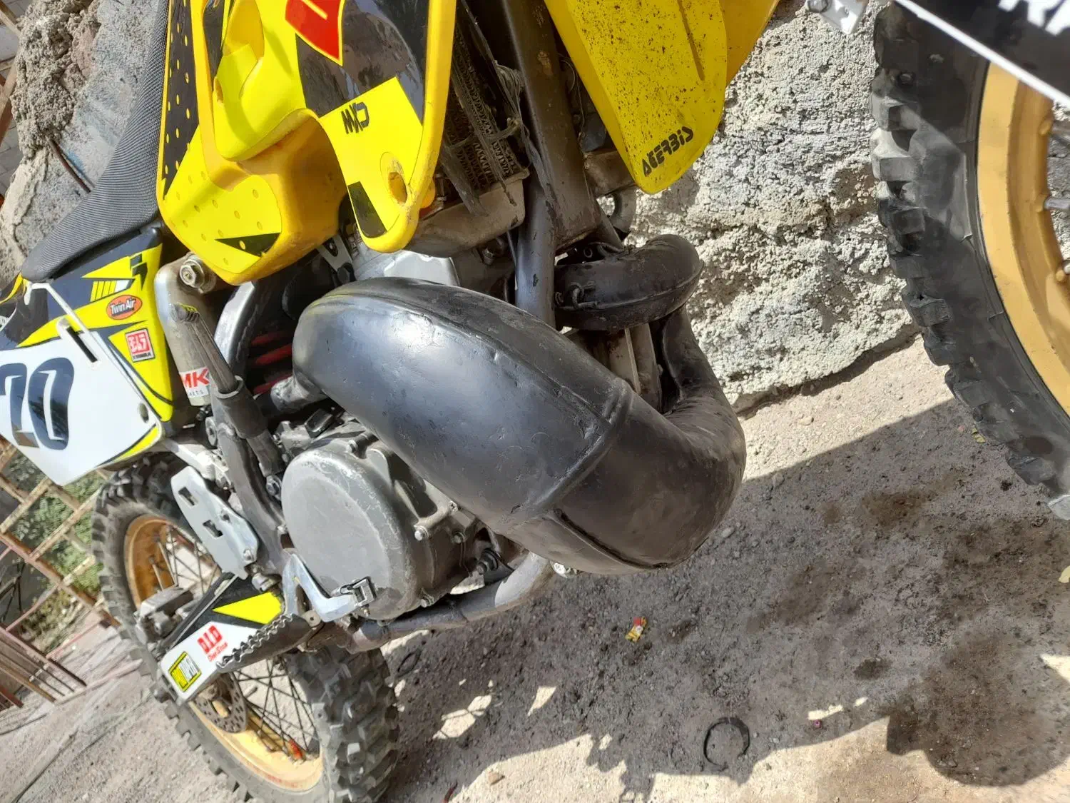 موتور کراس تریل بارگه اموال تملیکی اوستاد اردبیل|موتورسیکلت|نیر (اردبیل), |دیوار