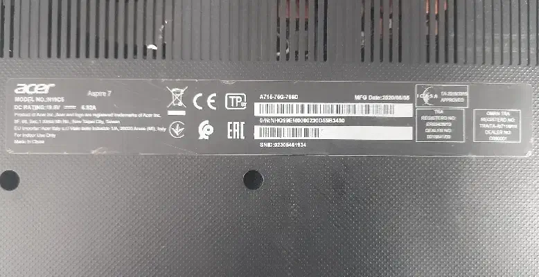 اسپایر 7 در حد آک|رایانه همراه|اهواز, کوی باهنر|دیوار