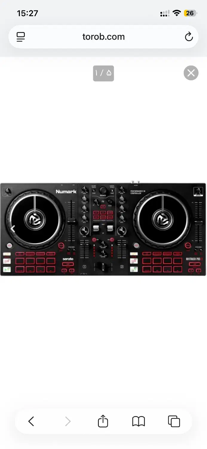 دستگاه دی جی dj pro fx numark|آلات موسیقی|اصفهان, باغ نگاره|دیوار