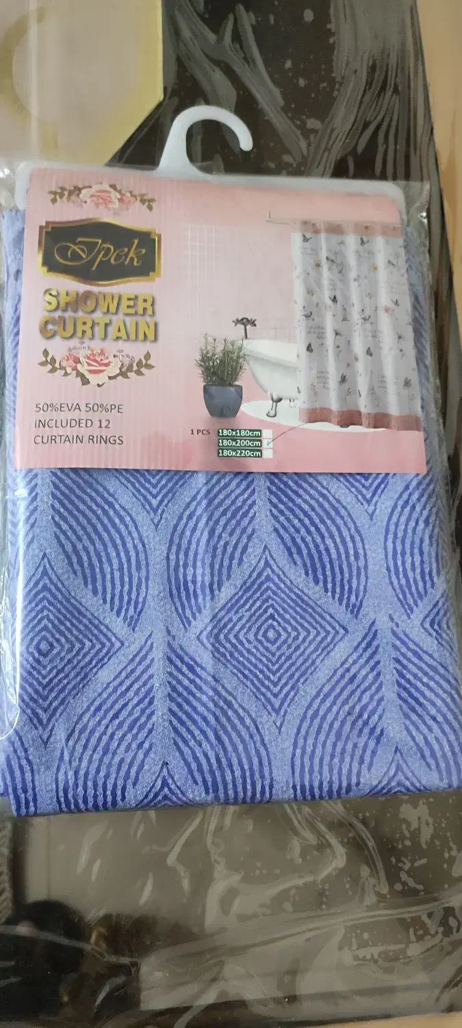 پرده حمام خارجی نو اصلا استفاده نشده|لوازم حمام|اسلام‌شهر, شهرک قائمیه|دیوار