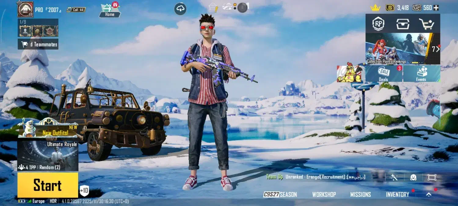 اکانت لول ۶۹ +۶۹|کنسول، بازی ویدئویی و آنلاین|اردبیل, |دیوار