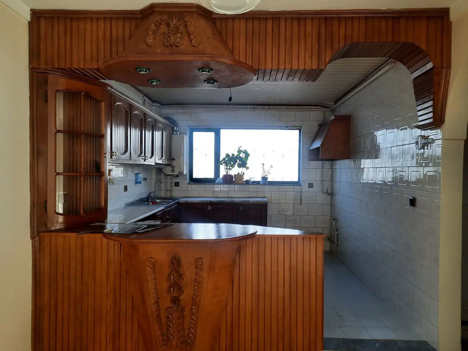 کابینت چوبی|کتابخانه، شلف، قفسه‌های دیواری|اردبیل, |دیوار