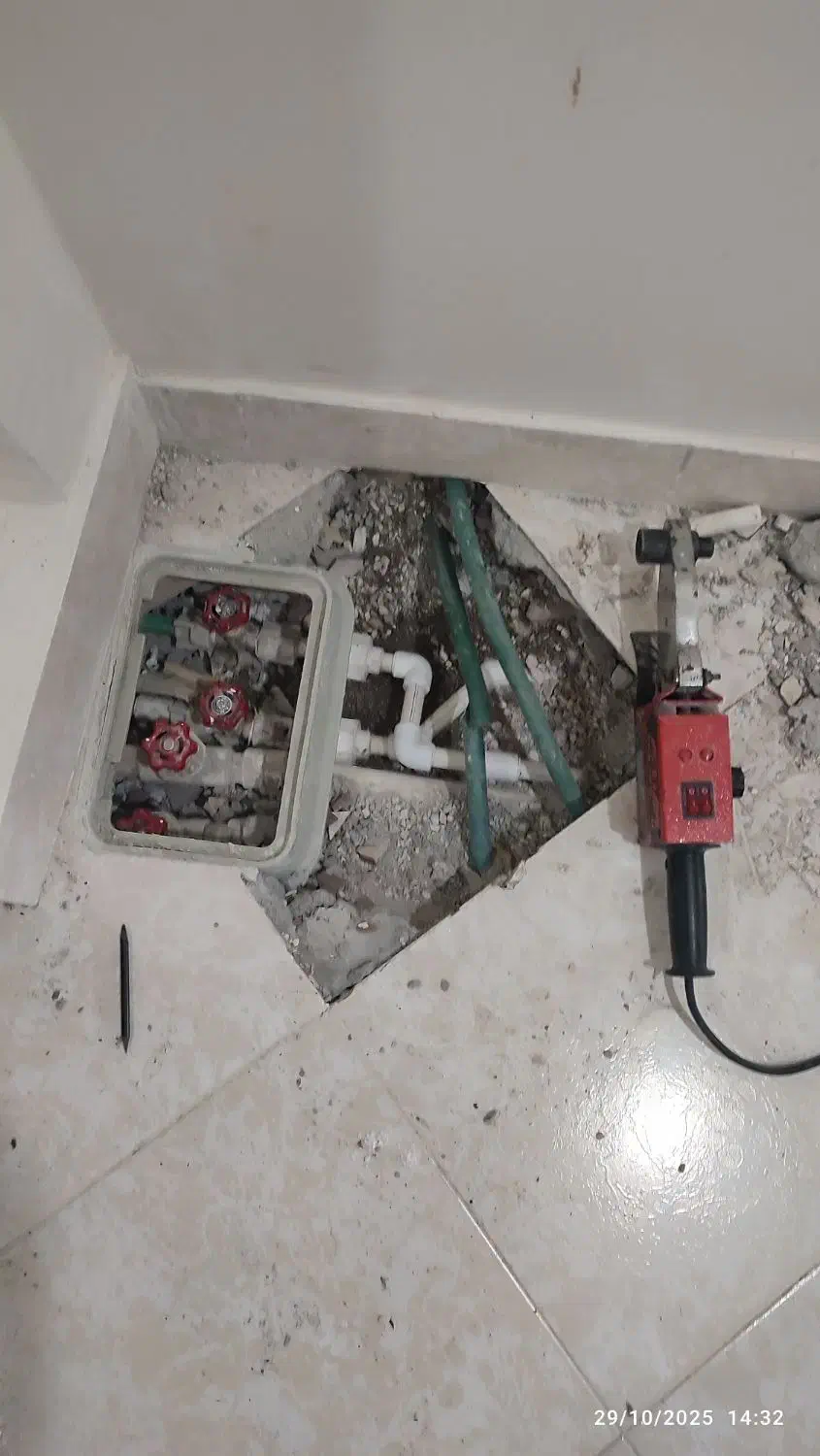 لوله کشی.دستگاه نشت یابی رفع نم کل اندیشه شهریار|خدمات پیشه و مهارت|اندیشه, اندیشه فاز ۱|دیوار