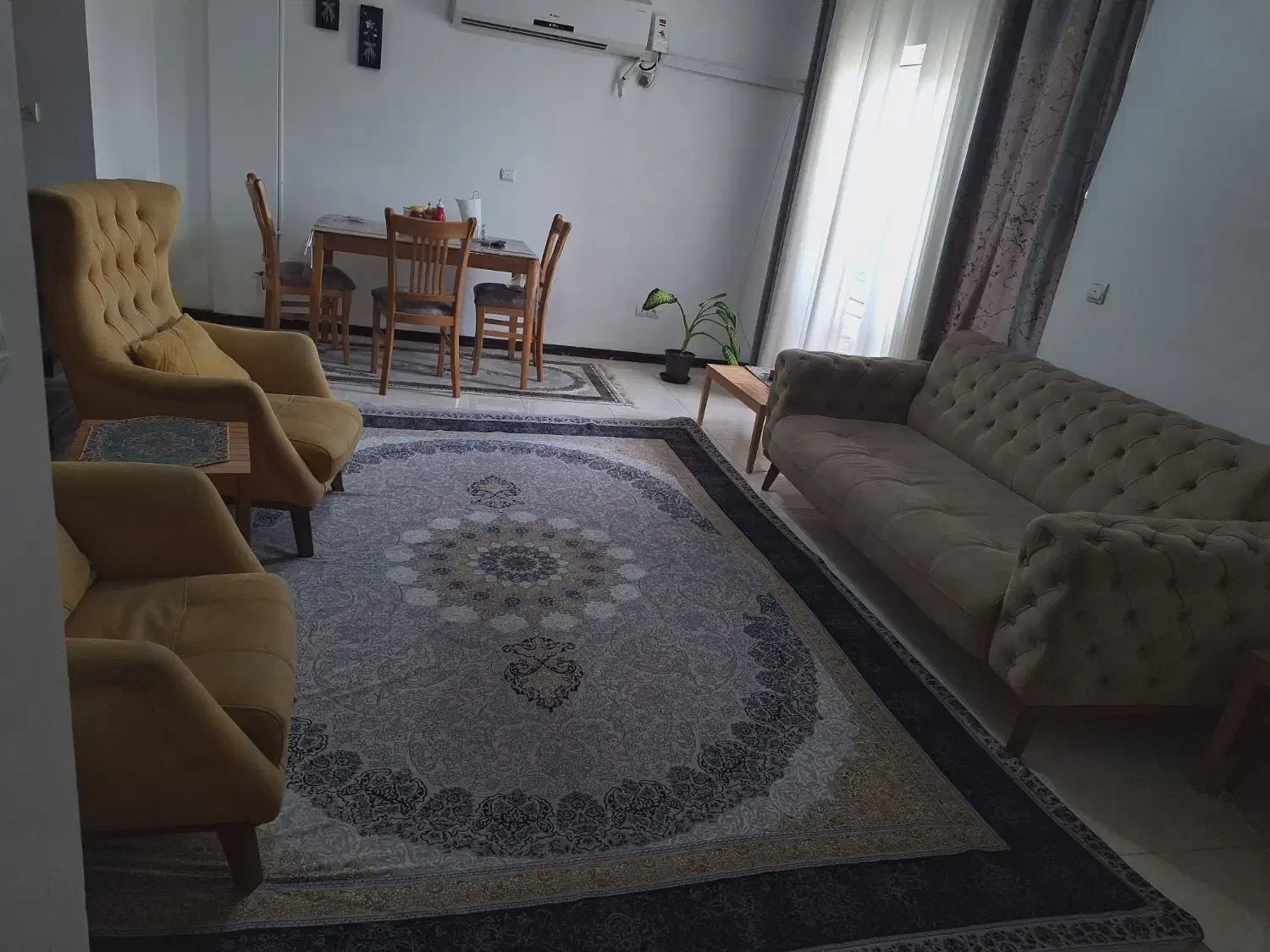 مبلمان ۵نفره|مبلمان خانگی و میز عسلی|اهواز, رسالت|دیوار