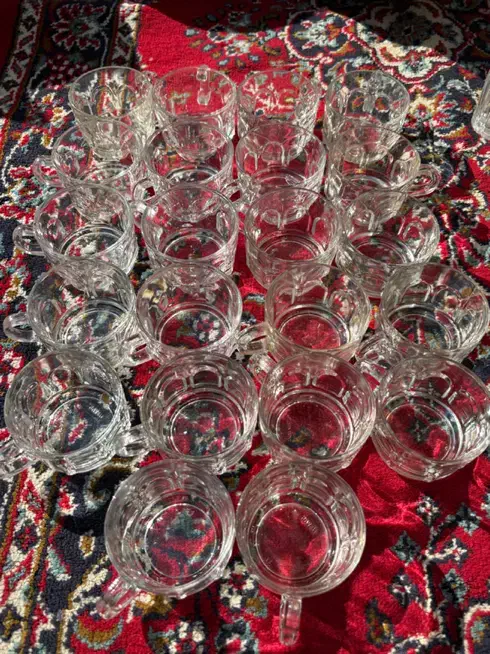 استکان عینکی|ظروف سرو و پذیرایی|فولادشهر, مدیسه|دیوار