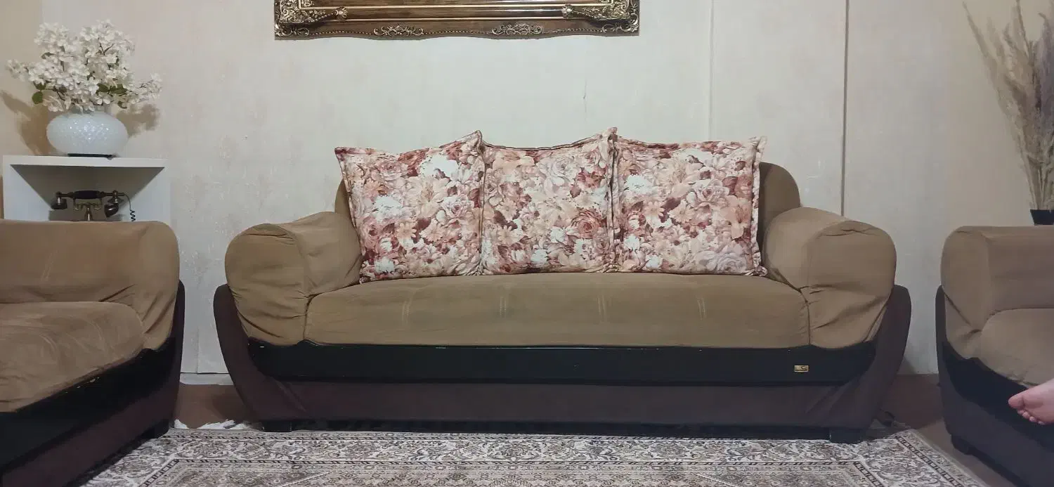 مبل  ۷ نفره|مبلمان خانگی و میز عسلی|مشهد, محمدآباد|دیوار