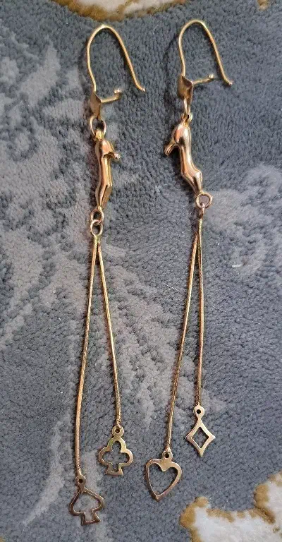 گوشواره آویزی و انگشتر|جواهرات|اراک, |دیوار