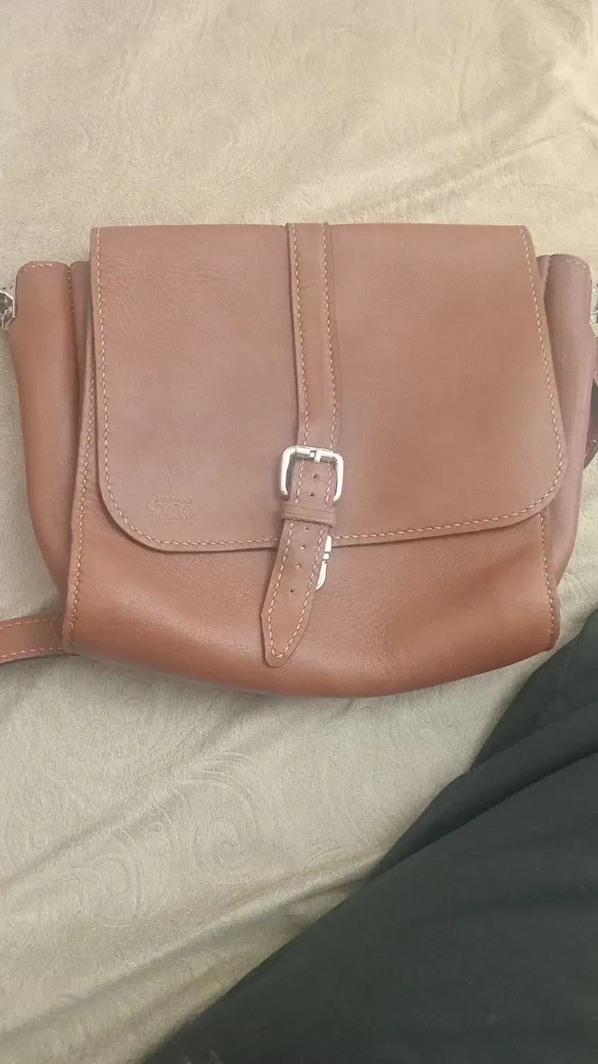 کیف دوشی چرم طبیعی بوفالو|کیف، کفش، کمربند|دماوند, دماوند|دیوار